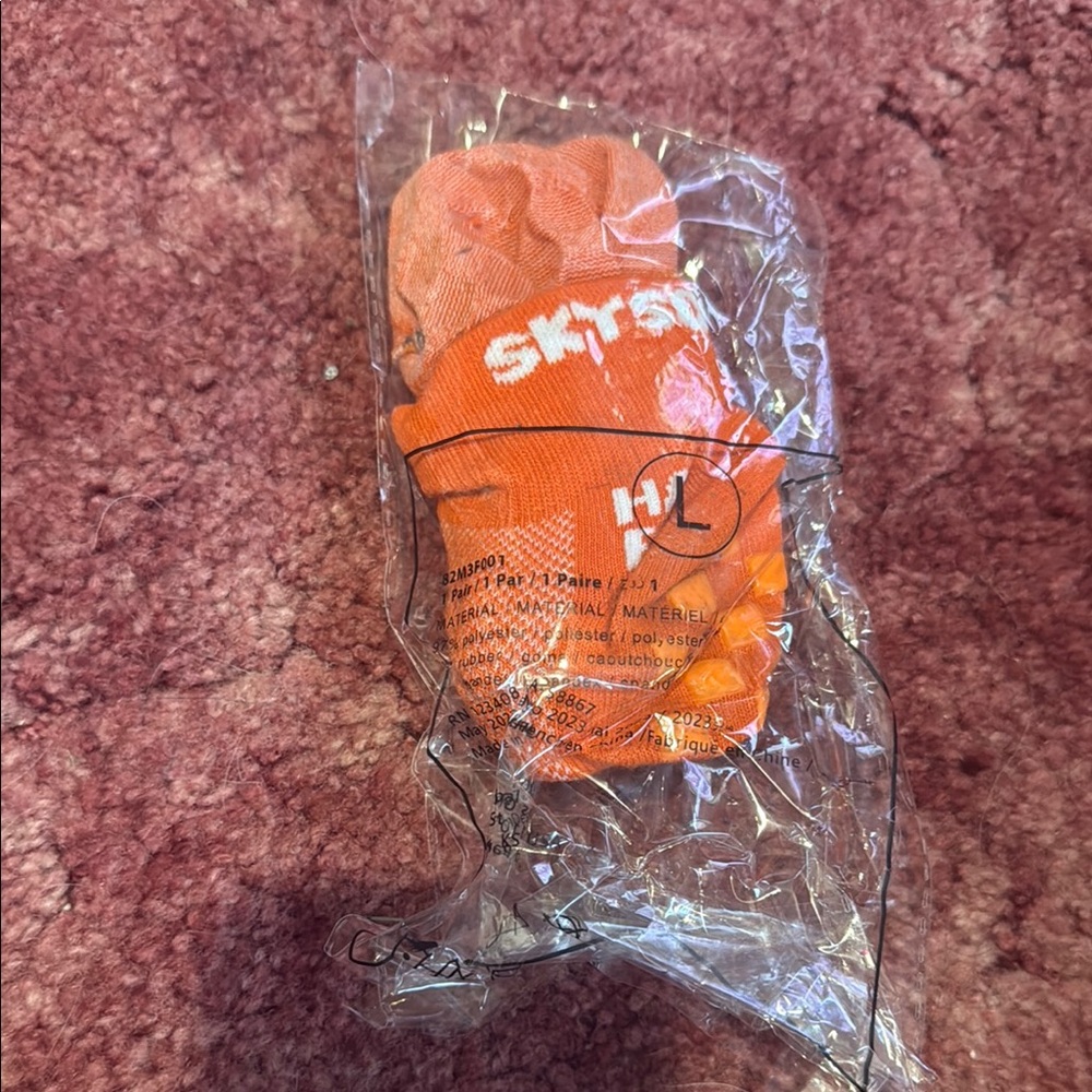 Kids Orange Socks